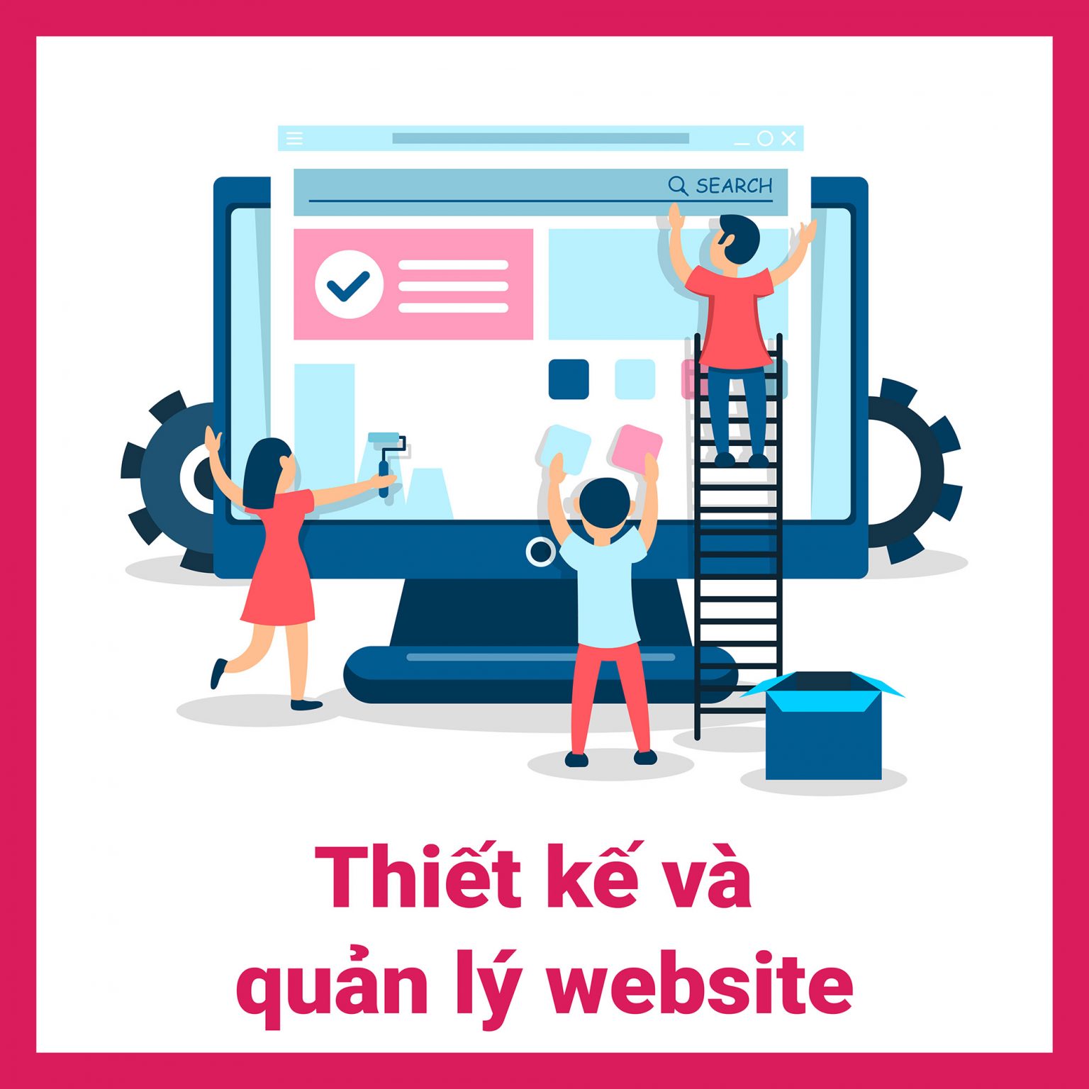 Tuyển sinh Thiết kế và quản lý website