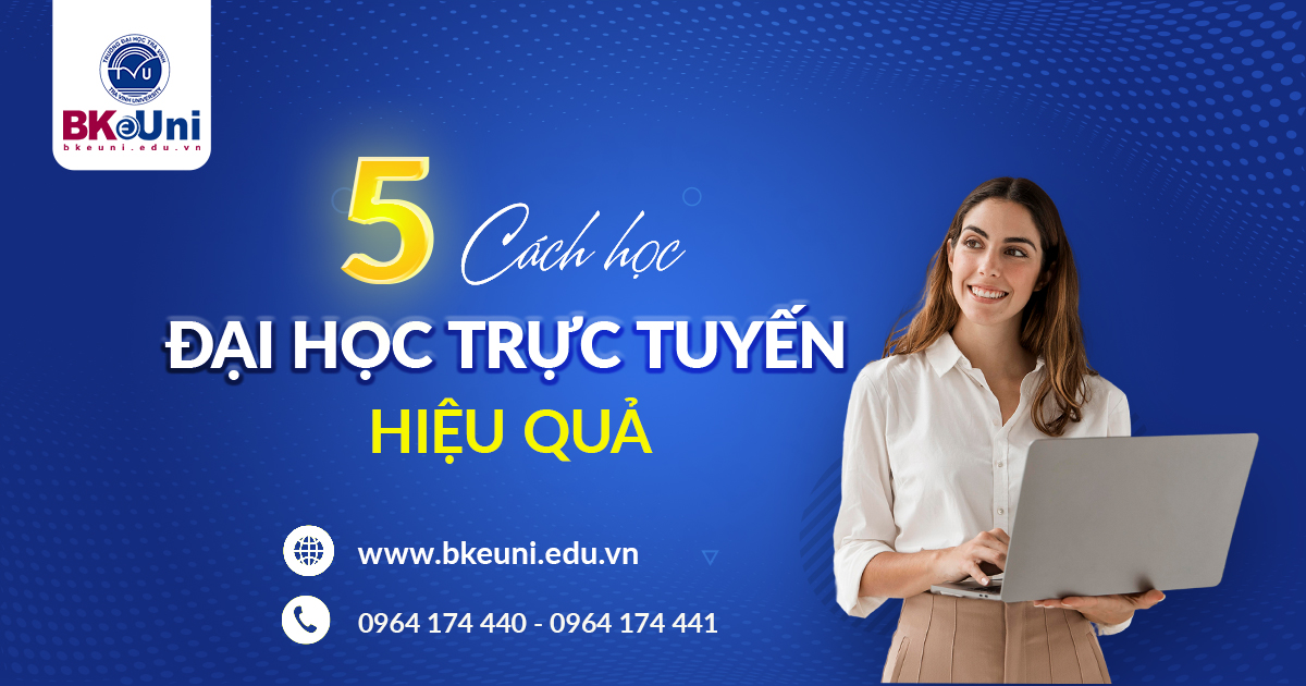 5 cách học đại học trực tuyến hiệu quả